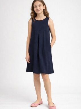 GAP Kids - Navy Jumper Dress XL (12yrs) -Sleeveless A-Line Spring Summer Classic